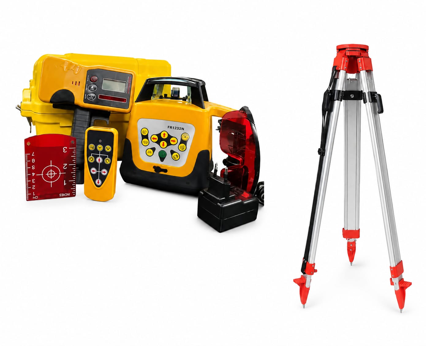 Níveis a laser para locação